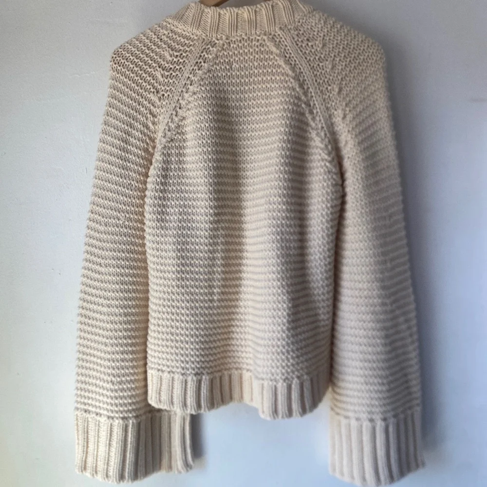 NWT Anine Bing XS Bell Sleeve Knit Sweater - Picture 3 of 12